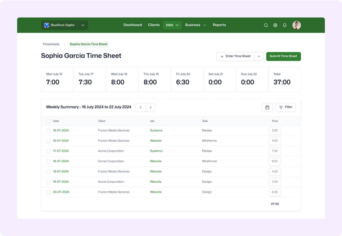 The Workflowmax Blog - Gorgeous Mountain Background - Full HD